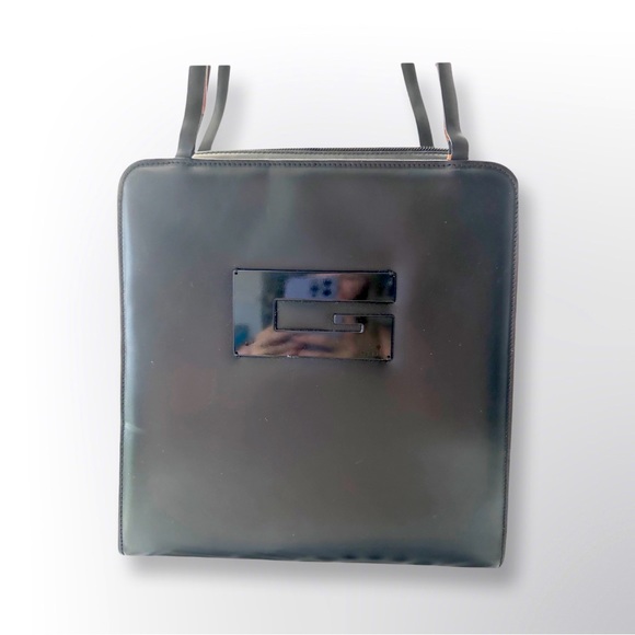 Gucci Handbags - Gucci Black Leather Italian Tote